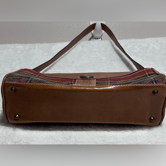 Antigua Pro Cuero Guatemala Woven Tapestry & Leather Handbag - Picture 3 of 11